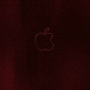Apple in Red wallpaper