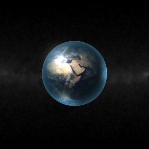 Earth in Space wallpaper