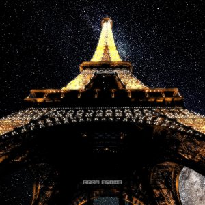 Eiffel Tower at Night wallpaper