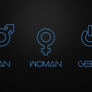 Man Woman Geek\ wallpaper
