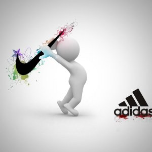 Nike vs Adidas\ wallpaper