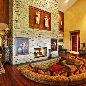 Room Fireplace wallpaper