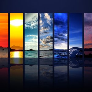 Spectrum of the Sky wallpaper