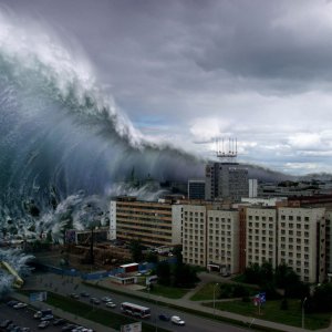 Tsunami wallpaper
