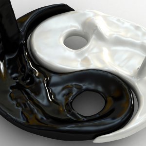 Yin and Yang wallpaper