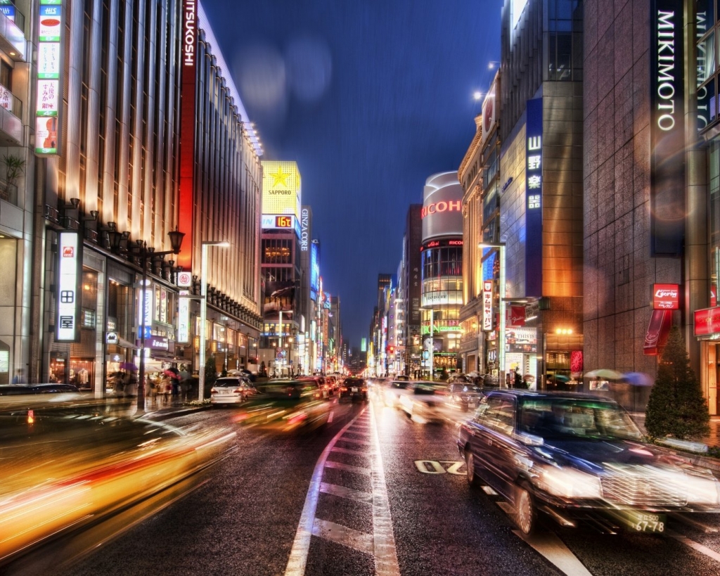 Tokyo Street HD wallpaper