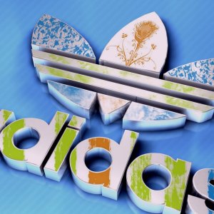 Adidas 3D wallpaper