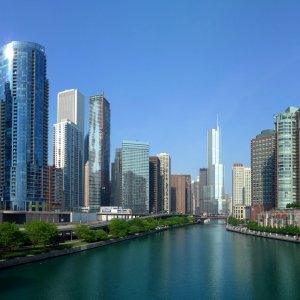 Chicago River wallpaper