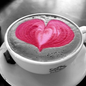 Coffee Heart wallpaper