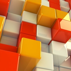 Color Cubes wallpaper