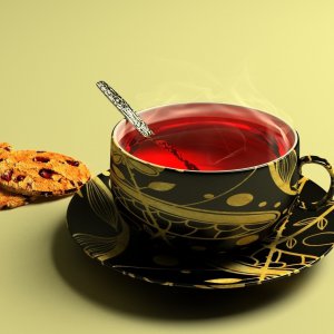 Tea and Cookies\ wallpaper